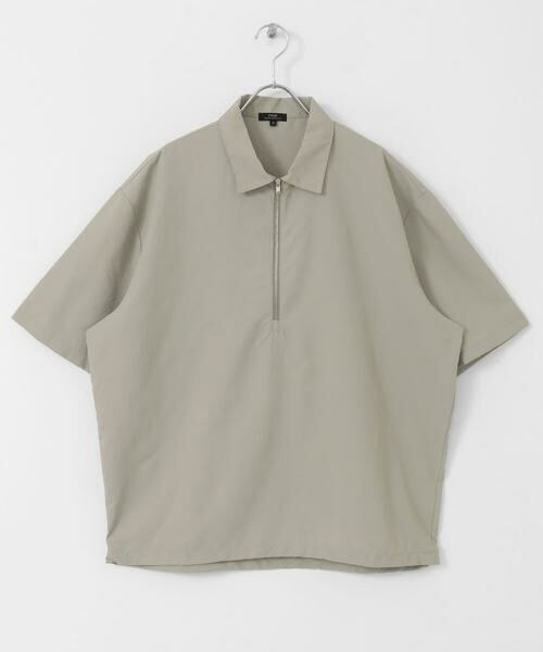 URBAN RESEARCH ITEMS / アーバンリサーチ アイテムズ シャツ・ブラウス | 『UVカット』クールタッチナイロン ハーフジップ プルオーバーシャツ | 詳細14