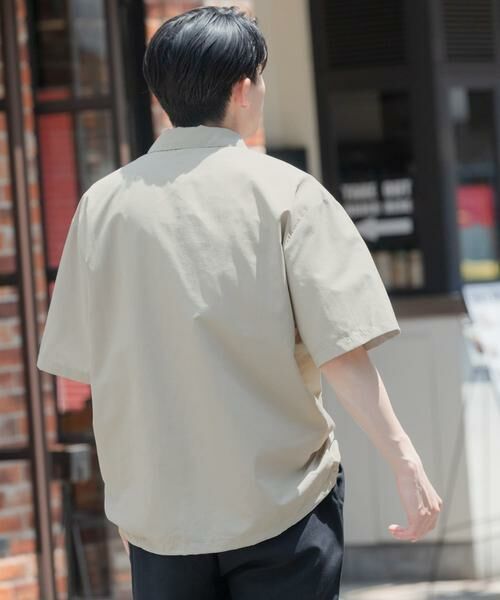 URBAN RESEARCH ITEMS / アーバンリサーチ アイテムズ シャツ・ブラウス | 『UVカット』クールタッチナイロン ハーフジップ プルオーバーシャツ | 詳細3