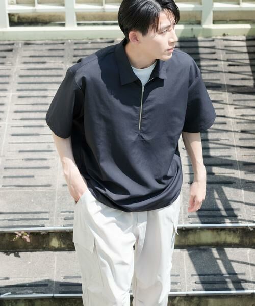 URBAN RESEARCH ITEMS / アーバンリサーチ アイテムズ シャツ・ブラウス | 『UVカット』クールタッチナイロン ハーフジップ プルオーバーシャツ | 詳細29