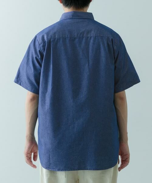 URBAN RESEARCH ITEMS / アーバンリサーチ アイテムズ シャツ・ブラウス | TCインディゴレギュラーカラー半袖シャツ | 詳細7