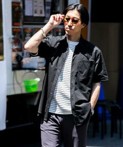 URBAN RESEARCH ITEMS / アーバンリサーチ アイテムズ シャツ・ブラウス | 『セットアップ対応』吸水速乾 ドットメッシュ 半袖シャツ