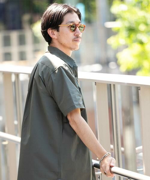 URBAN RESEARCH ITEMS / アーバンリサーチ アイテムズ シャツ・ブラウス | 『セットアップ対応』吸水速乾 ドットメッシュ 半袖シャツ | 詳細1