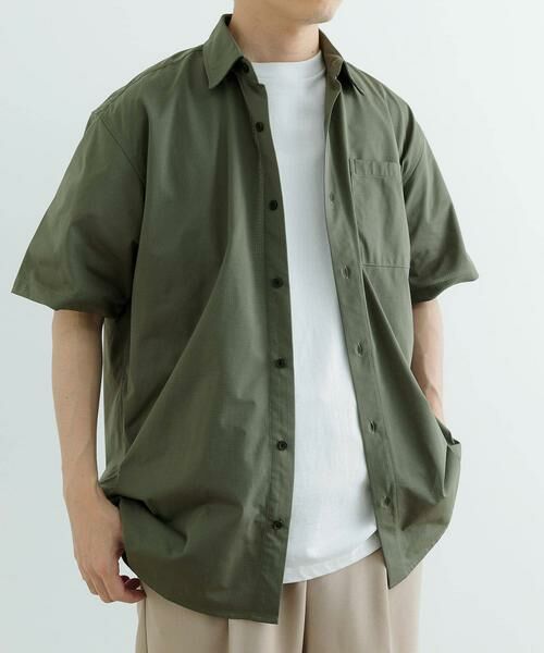 URBAN RESEARCH ITEMS / アーバンリサーチ アイテムズ シャツ・ブラウス | 『セットアップ対応』吸水速乾 ドットメッシュ 半袖シャツ | 詳細2