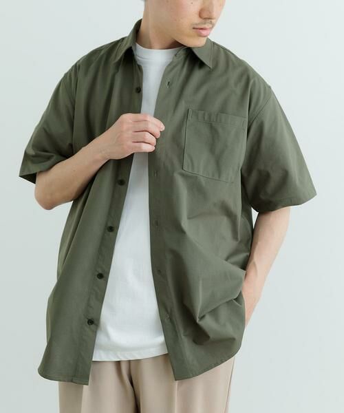 URBAN RESEARCH ITEMS / アーバンリサーチ アイテムズ シャツ・ブラウス | 『セットアップ対応』吸水速乾 ドットメッシュ 半袖シャツ | 詳細5