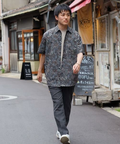 URBAN RESEARCH ITEMS / アーバンリサーチ アイテムズ シャツ・ブラウス | 『セットアップ対応』吸水速乾 ドットメッシュ 半袖シャツ | 詳細13