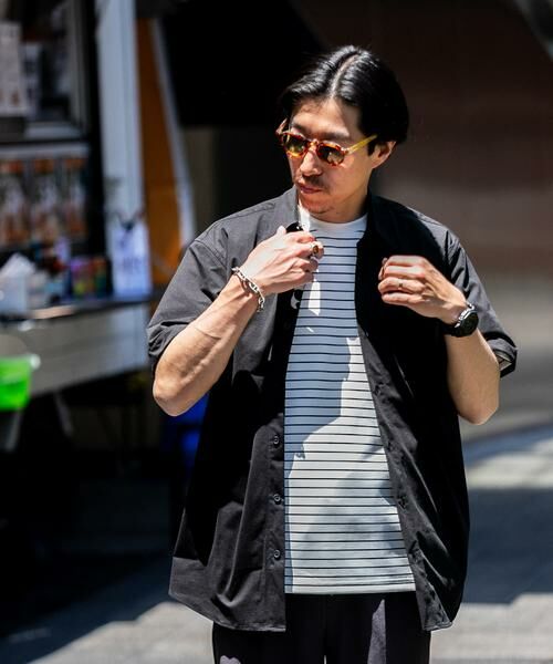 URBAN RESEARCH ITEMS / アーバンリサーチ アイテムズ シャツ・ブラウス | 『セットアップ対応』吸水速乾 ドットメッシュ 半袖シャツ | 詳細22