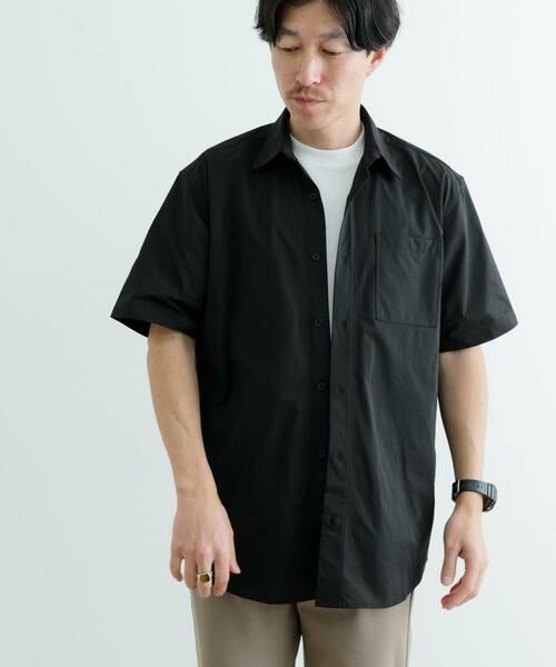 URBAN RESEARCH ITEMS / アーバンリサーチ アイテムズ シャツ・ブラウス | 『セットアップ対応』吸水速乾 ドットメッシュ 半袖シャツ | 詳細30