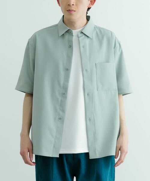 URBAN RESEARCH ITEMS / アーバンリサーチ アイテムズ シャツ・ブラウス | ドライタッチ レギュラーカラー 半袖シャツ | 詳細2