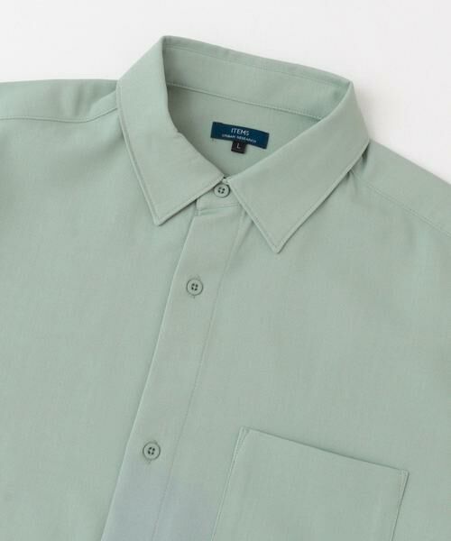 URBAN RESEARCH ITEMS / アーバンリサーチ アイテムズ シャツ・ブラウス | ドライタッチ レギュラーカラー 半袖シャツ | 詳細8