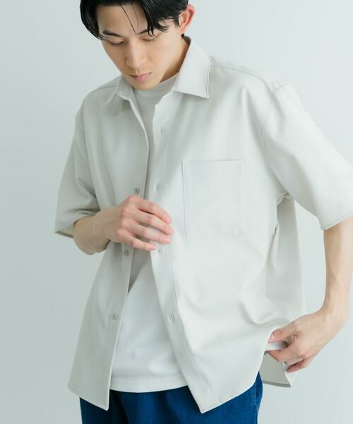 URBAN RESEARCH ITEMS / アーバンリサーチ アイテムズ シャツ・ブラウス | ドライタッチ レギュラーカラー 半袖シャツ | 詳細17