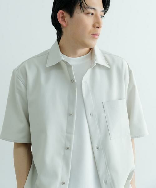 URBAN RESEARCH ITEMS / アーバンリサーチ アイテムズ シャツ・ブラウス | ドライタッチ レギュラーカラー 半袖シャツ | 詳細18