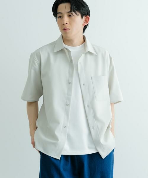 URBAN RESEARCH ITEMS / アーバンリサーチ アイテムズ シャツ・ブラウス | ドライタッチ レギュラーカラー 半袖シャツ | 詳細19