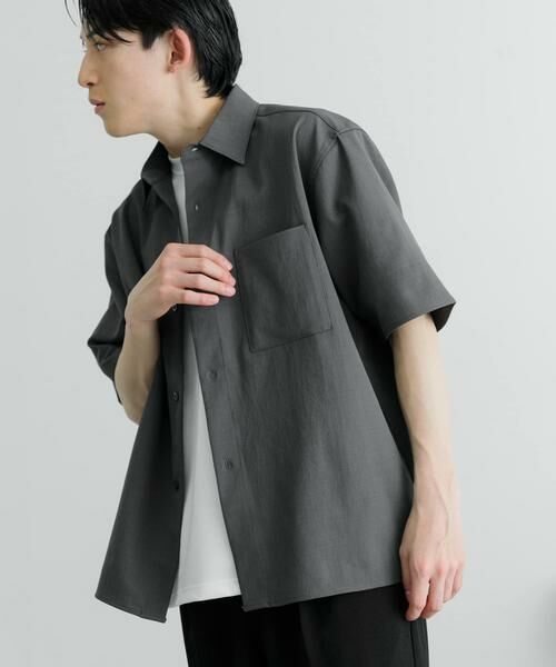 URBAN RESEARCH ITEMS / アーバンリサーチ アイテムズ シャツ・ブラウス | ドライタッチ レギュラーカラー 半袖シャツ | 詳細26