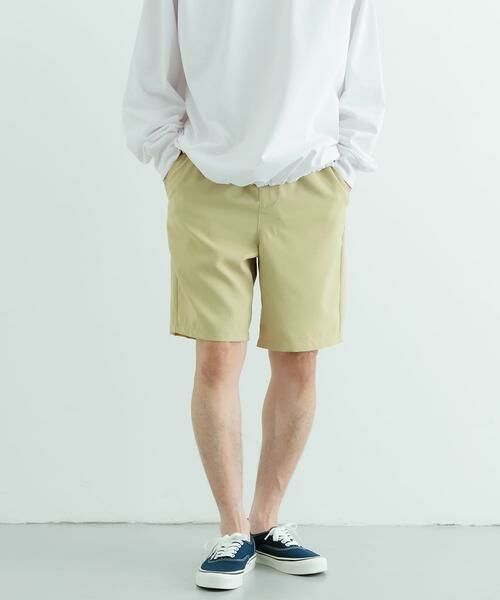 URBAN RESEARCH ITEMS / アーバンリサーチ アイテムズ ショート・ハーフ・半端丈パンツ | 『セットアップ対応』吸水速乾ストレッチトロ イージーショーツ | 詳細3