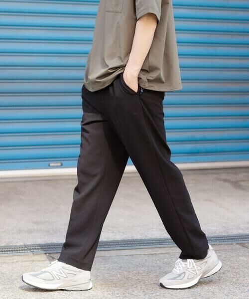 URBAN RESEARCH ITEMS / アーバンリサーチ アイテムズ その他パンツ | 『セットアップ対応』ウォッシャブル×クールタッチTRテーパードパンツ | 詳細2