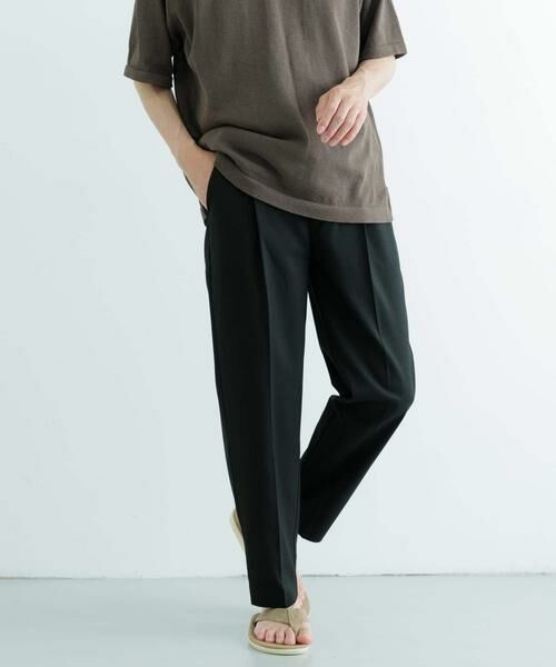 URBAN RESEARCH ITEMS / アーバンリサーチ アイテムズ その他パンツ | 『セットアップ対応』ウォッシャブル×クールタッチTRテーパードパンツ | 詳細3