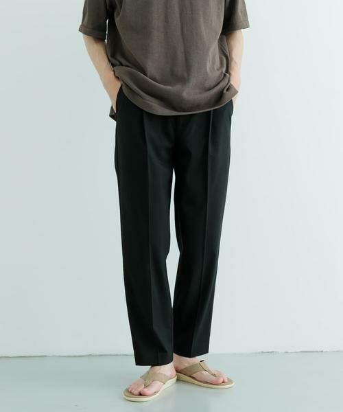 URBAN RESEARCH ITEMS / アーバンリサーチ アイテムズ その他パンツ | 『セットアップ対応』ウォッシャブル×クールタッチTRテーパードパンツ | 詳細5
