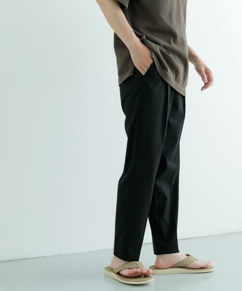 URBAN RESEARCH ITEMS / アーバンリサーチ アイテムズ その他パンツ | 『セットアップ対応』ウォッシャブル×クールタッチTRテーパードパンツ | 詳細6