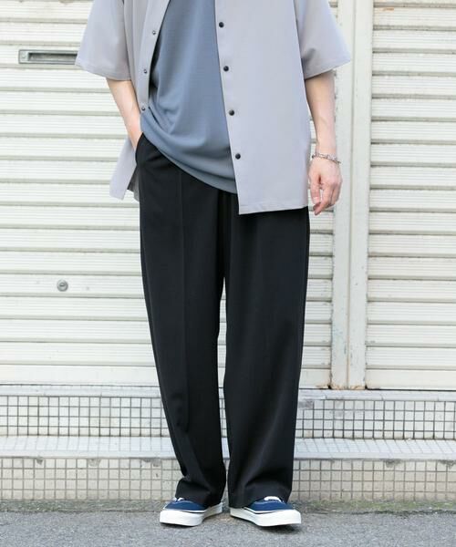 URBAN RESEARCH ITEMS / アーバンリサーチ アイテムズ その他パンツ | 『セットアップ対応』ウォッシャブル×クールタッチTRストレートパンツ | 詳細1