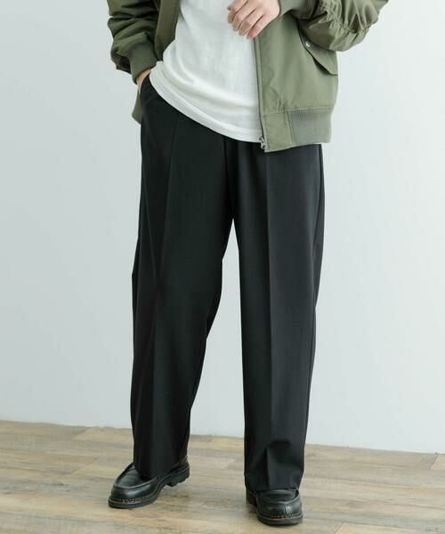 URBAN RESEARCH ITEMS / アーバンリサーチ アイテムズ その他パンツ | 『セットアップ対応』ウォッシャブル×クールタッチTRストレートパンツ | 詳細9