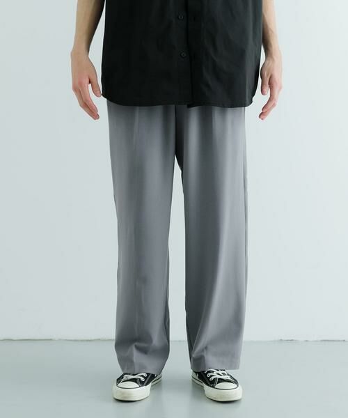 URBAN RESEARCH ITEMS / アーバンリサーチ アイテムズ その他パンツ | 『セットアップ対応』ウォッシャブル×クールタッチTRストレートパンツ | 詳細16