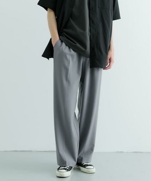 URBAN RESEARCH ITEMS / アーバンリサーチ アイテムズ その他パンツ | 『セットアップ対応』ウォッシャブル×クールタッチTRストレートパンツ | 詳細17