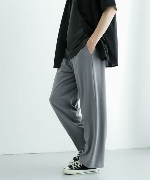 URBAN RESEARCH ITEMS / アーバンリサーチ アイテムズ その他パンツ | 『セットアップ対応』ウォッシャブル×クールタッチTRストレートパンツ | 詳細18