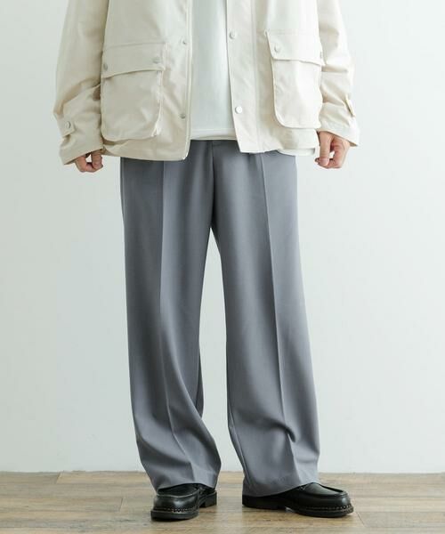 URBAN RESEARCH ITEMS / アーバンリサーチ アイテムズ その他パンツ | 『セットアップ対応』ウォッシャブル×クールタッチTRストレートパンツ | 詳細20