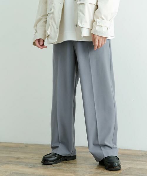 URBAN RESEARCH ITEMS / アーバンリサーチ アイテムズ その他パンツ | 『セットアップ対応』ウォッシャブル×クールタッチTRストレートパンツ | 詳細21