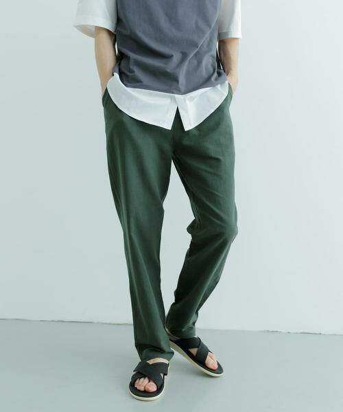 URBAN RESEARCH ITEMS / アーバンリサーチ アイテムズ その他パンツ | コットン×リネン RELAX トラウザー | 詳細8