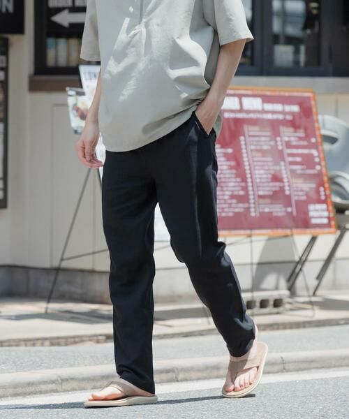 URBAN RESEARCH ITEMS / アーバンリサーチ アイテムズ その他パンツ | コットン×リネン RELAX トラウザー | 詳細16