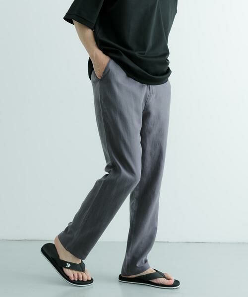 URBAN RESEARCH ITEMS / アーバンリサーチ アイテムズ その他パンツ | コットン×リネン RELAX トラウザー | 詳細21