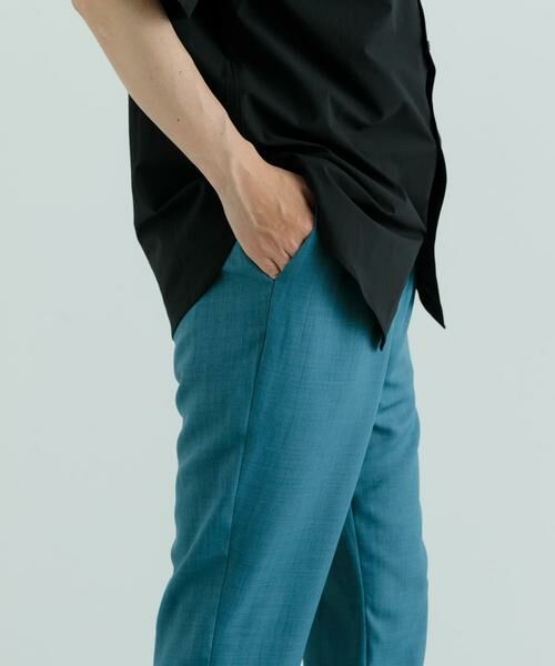 URBAN RESEARCH ITEMS / アーバンリサーチ アイテムズ その他パンツ | 『吸水速乾/イージーケア/UVカット』『セットアップ対応』高機能ツイル ウエストイージー スラックス | 詳細12