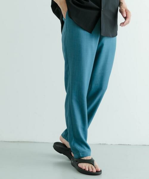 URBAN RESEARCH ITEMS / アーバンリサーチ アイテムズ その他パンツ | 『吸水速乾/イージーケア/UVカット』『セットアップ対応』高機能ツイル ウエストイージー スラックス | 詳細13