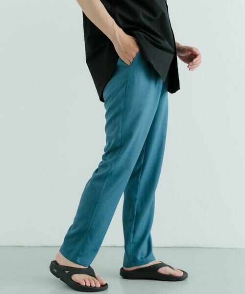 URBAN RESEARCH ITEMS / アーバンリサーチ アイテムズ その他パンツ | 『吸水速乾/イージーケア/UVカット』『セットアップ対応』高機能ツイル ウエストイージー スラックス | 詳細14