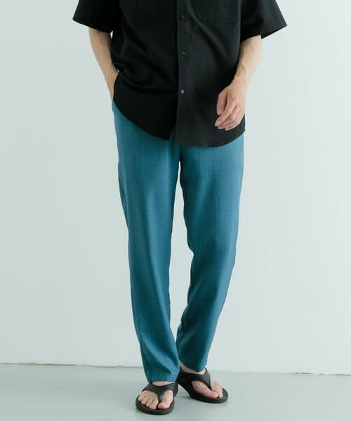 URBAN RESEARCH ITEMS / アーバンリサーチ アイテムズ その他パンツ | 『吸水速乾/イージーケア/UVカット』『セットアップ対応』高機能ツイル ウエストイージー スラックス | 詳細15