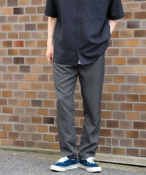 URBAN RESEARCH ITEMS / アーバンリサーチ アイテムズ その他パンツ | 『吸水速乾/イージーケア/UVカット』『セットアップ対応』高機能ツイル ウエストイージー スラックス | 詳細26