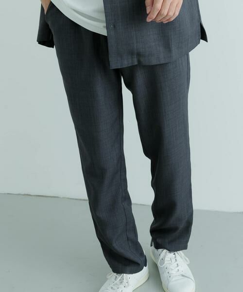 URBAN RESEARCH ITEMS / アーバンリサーチ アイテムズ その他パンツ | 『吸水速乾/イージーケア/UVカット』『セットアップ対応』高機能ツイル ウエストイージー スラックス | 詳細29