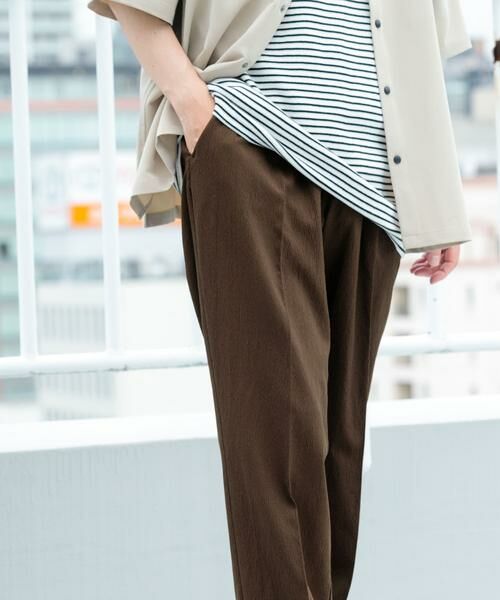 URBAN RESEARCH ITEMS / アーバンリサーチ アイテムズ その他パンツ | 『セットアップ対応』ヨウリュウ 1-tuck テーパード パンツ | 詳細1