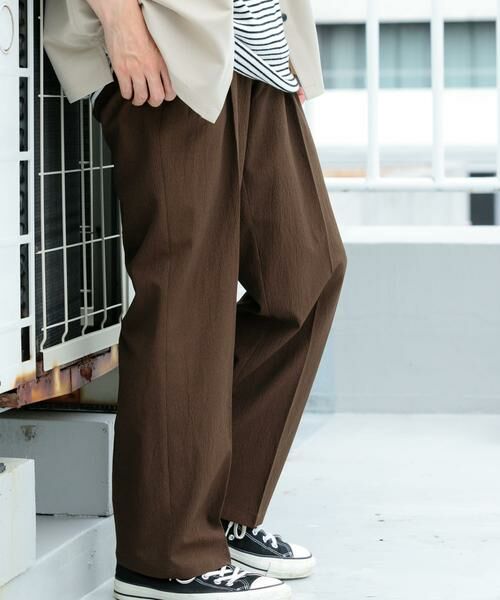 URBAN RESEARCH ITEMS / アーバンリサーチ アイテムズ その他パンツ | 『セットアップ対応』ヨウリュウ 1-tuck テーパード パンツ | 詳細2