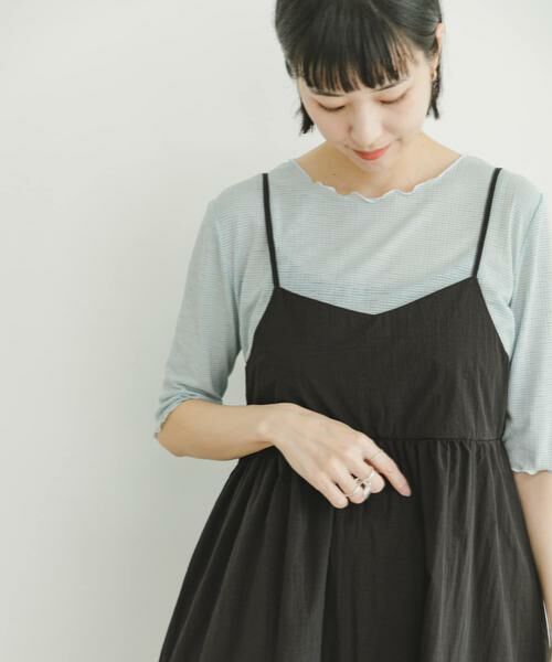 URBAN RESEARCH ITEMS / アーバンリサーチ アイテムズ Tシャツ | シアーメロウハンソデプルオーバー | 詳細2