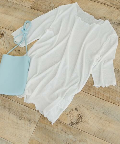 URBAN RESEARCH ITEMS / アーバンリサーチ アイテムズ Tシャツ | シアーメロウハンソデプルオーバー | 詳細12