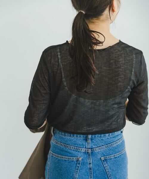 URBAN RESEARCH ITEMS / アーバンリサーチ アイテムズ Tシャツ | シアーメロウハンソデプルオーバー | 詳細16