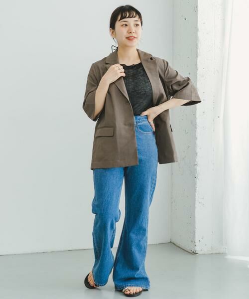 URBAN RESEARCH ITEMS / アーバンリサーチ アイテムズ Tシャツ | シアーメロウハンソデプルオーバー | 詳細17