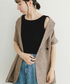 URBAN RESEARCH ITEMS / アーバンリサーチ アイテムズ タンクトップ | シアーベロアスクエアタンクトップ