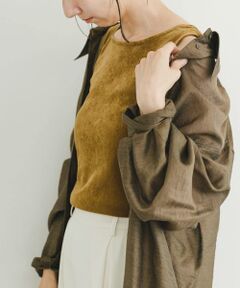 URBAN RESEARCH ITEMS / アーバンリサーチ アイテムズ タンクトップ | シアーベロアスクエアタンクトップ