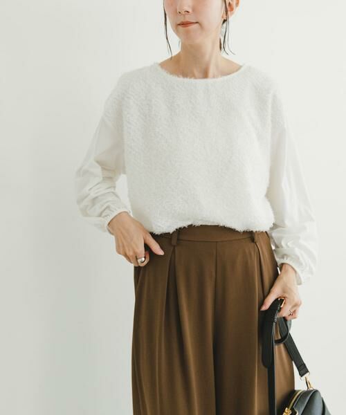 URBAN RESEARCH ITEMS / アーバンリサーチ アイテムズ Tシャツ | フリンジドッキングプルオーバー | 詳細1