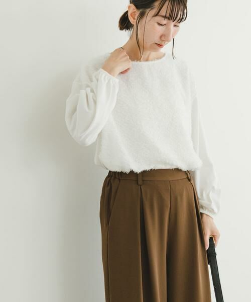 URBAN RESEARCH ITEMS / アーバンリサーチ アイテムズ Tシャツ | フリンジドッキングプルオーバー | 詳細2