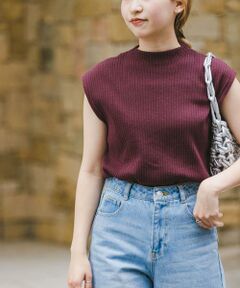 URBAN RESEARCH ITEMS / アーバンリサーチ アイテムズ ニット・セーター | リブハイネックノースリニット