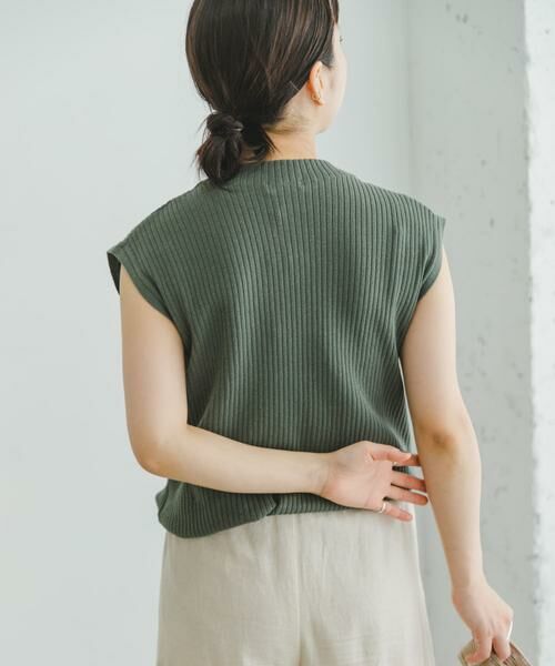 URBAN RESEARCH ITEMS / アーバンリサーチ アイテムズ ニット・セーター | リブハイネックノースリニット | 詳細3